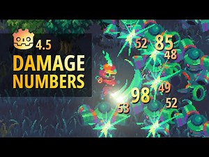 Easy Damage Number Effect in Godot 4.5 (in 5 mins) | 2D Top-down game