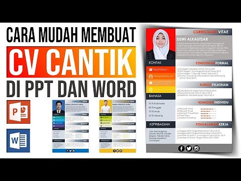 How to Make an Attractive CV in PPT