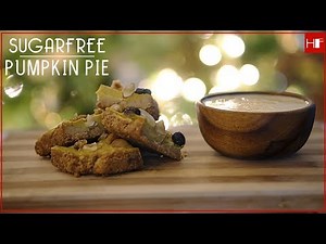 Sugar-free Pumpkin Pie || Easy to make || Recipe