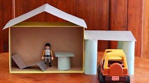DIY Shoebox Dollhouse | Crafts for Kids