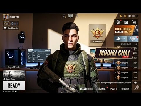 ​🔥 Unstoppable! Conqueror Gameplay + Chat |#BattlegroundsMobileIndia #BGMILive#shortfeed#livegaming