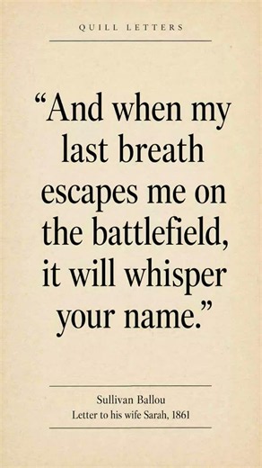 The Most Heartbreaking Love Letter in History 💔 (1861)