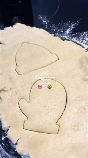 What happens when you bake cookies with only 3 ingredients