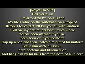 Bad meets Evil FAST LANE lyrics