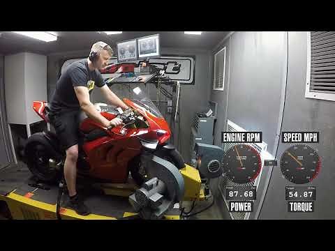 2019 Ducati Panigale V4 R Dyno