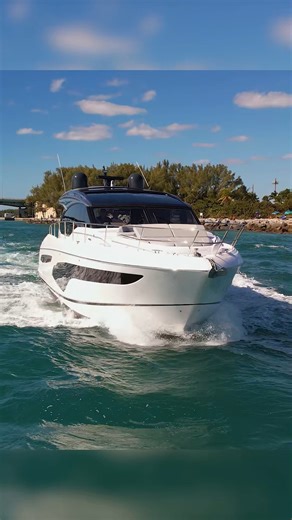 Princess V60 Coming Out of Haulover Inlet! | Haulover Inlet ➡️ Follow roughinlets for more original boat action videos! #roughinlets #hauloverinlet #boyntoninlet #boyntonboats #bocainlet #bocaboats #wavyboats #hauloverboats #Miami #boatzone #boatsvshaulover #boatsdaily | roughinlets
