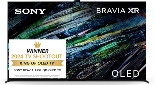 Sony Bravia A95L 65-inch OLED TV with 120Hz and 1,400 nits hits lowest price ever thanks to coupon