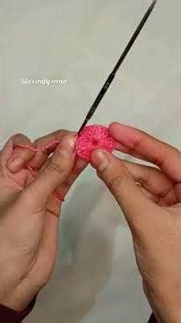 How to Crochet a Perfect granny square🧶Quick Crochet DIY Series EP 1 #grannysquare #diy