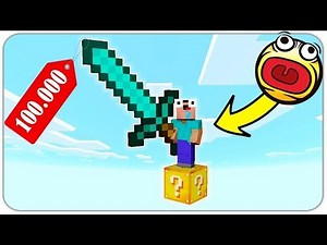 NOOB BOUGHT GIANT LONGEST DIAMOND SWORD in MINECRAFT!