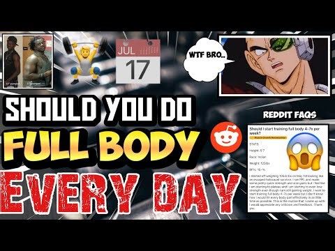 FULL BODY TRAINING EVERY DAY? || TRAINING FREQUENCY FOR BEGINNERS, ADVANCED, OBESE || HSP TRAINING