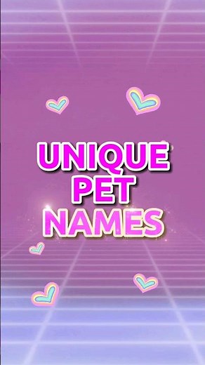 UNIQUE Adopt Me Pet Names! #adoptme #roblox #neon