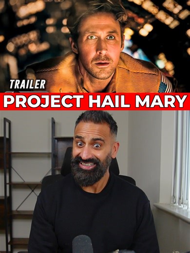 PROJECT HAIL MARY TRAILER TEASE One man. One mission. The fate of Earth. @amazonmgmstudios #ProjectHailMary #ryangosling #SciFi #WhatToWatch #reaction #KularTalks #movietok #filmtok #fyp