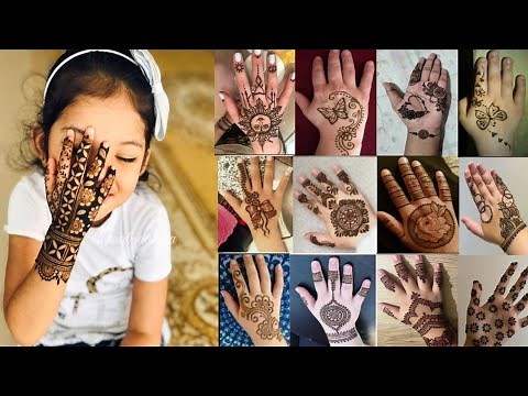 Easy and Beautiful henna design for baby | mehndi designs for kids | easy mehndi design