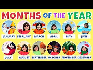 Months of the year / Song for Kids.