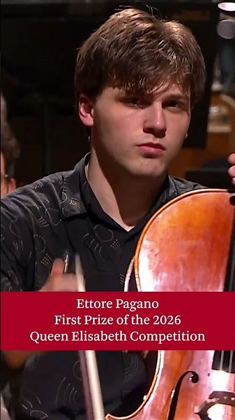 Ettore Pagano🏆 First Prize of the 2026 Cello Competition 🎶 Sergey Prokofiev Symphony-concerto op.125