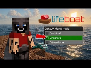Lifeboat server *CREATIVE* mode unlimited loot survival Smp