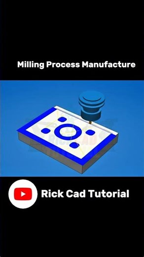 Milling Process Manufacture In Fusion 360.