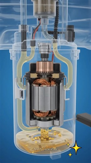 Inside the tank: Witness the electric fuel pump come to life and fuel your engine step by step!