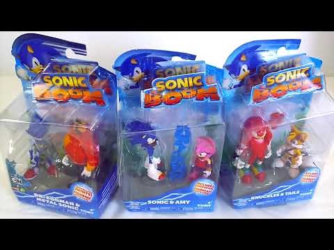 🔴 Opening New Sonic Boom Toys in 4K! Knuckles Tails Eggman Sonic Movie | Full Episode