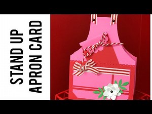Apron Stand Up Card