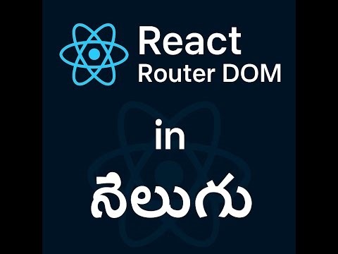 React Router DOM Full Course in Telugu | Real-Time Examples | React JS