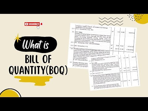 Bill of Quantities (BOQ) Explained in Detail
