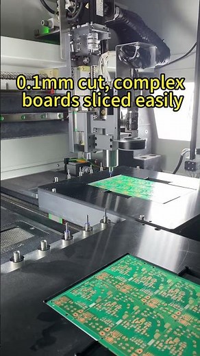 Pcb depaneling router machine #decompression #pcb #fyp #factory