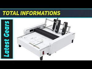 A3 Manual Creasing Machine: The Ultimate 2-in-1 Paper Folding & Binding Solution!