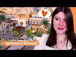 I'm building in Dambele for the first time with the Heritage & Royalty pack! 👑 | Sims 4