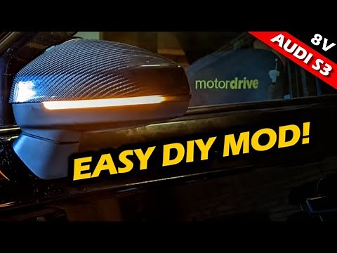 Install Dynamic Indicators on Audi A3 / S3 / RS3 8V