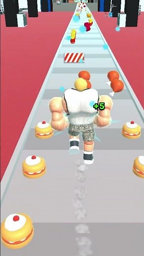 Body Builder 3D Runnig game #shorts