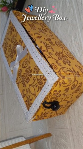 Diy jewellery box easy ideas#diy #crafts #shorts #viral #viralvideo #ytshorts #cardboardcraft