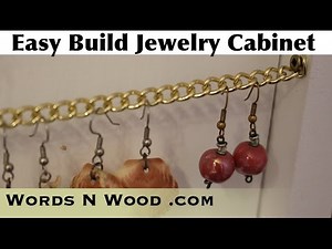 Easy-Build Jewelry Cabinet (WnW #86)