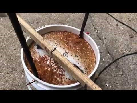 Cleaning Cast Iron Skillets with Electrolysis