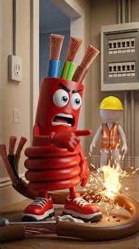 🚨 ¿QUÉ HACER SI UNA PERSONA QUEDA PEGADA A UN CABLE ENERGIZADO? ⚡ | NO LA TOQUES