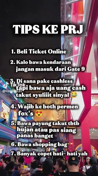 Tips Mengunjungi PRJ 2025 di Kemayoran