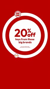 26K views · 21 reactions | Target's Big Brand Toy Sale is now on!  Get 20% off LEGO, Barbie & Hot Wheels. Plus hot offers on other toys they'll love. | Target Australia | Facebook