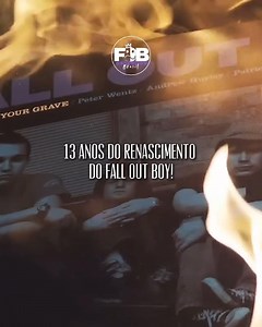 Como uma FÊNIX! 🔥 Exatamente 13 anos atrás, completamente de surpresa o Fall Out Boy lançava "My Songs Know What You Did in the Dark (Light Em Up)" e acabava com o hiato voltando com tudo! single, clipe e data de lançamento do álbum de retorno "Save Rock And Roll". #falloutboy #rock #petewentz #patrickstump #joetrohman andyhurley | Fall Out Boy Obsession Brasil
