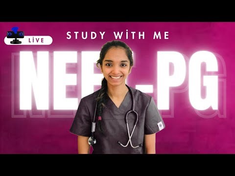 STUDY WITH ME LIVE NEETPG 2026