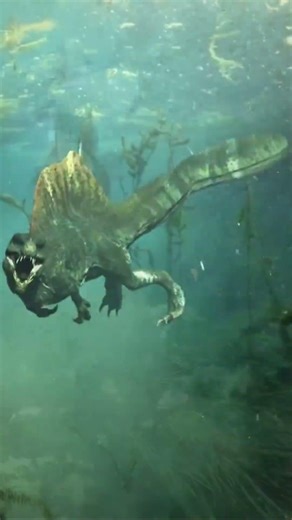 Mosasaurus vs Spinosaurus: Who's Stronger? #dino #dinosaur #mosasaurus #spinosaurus