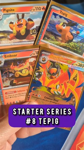 Starter Series episode #8 with Tepig and Emboar!