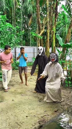 New Bhoot wala Funny Shorts || Real horror ghost short twist #shorts #ytshorts #bhoot