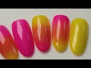 Ombre Nails with Gel Polish