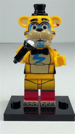 Glamrock Freddy Minifigure Build – Stunning Security Breach Brick Transformation!