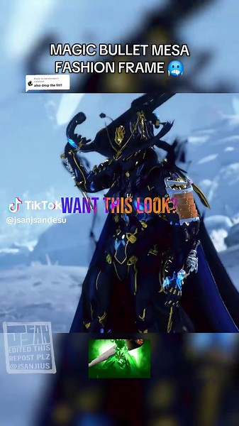 Replying to @imnotyuuko MAGIC BULLET MESA TUTORIAL #projectmoon #fashionframe #limbuscompany #warframecommunity