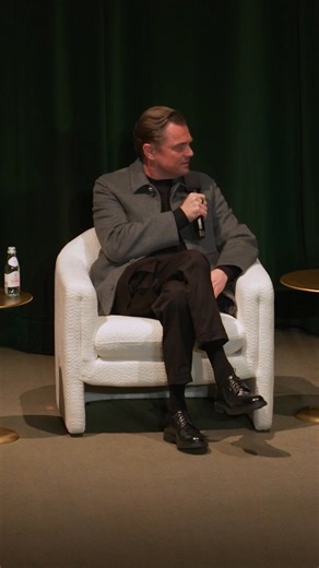 "One Battle After Another" Actor Leonardo DiCaprio discusses how the film's themes resonate deeply with today’s political climate, highlighting how the film’s characters care for one another amidst conflict and tyranny. He emphasizes that this focus on empathy, solidarity, and human connection delivers a profound and timely message for audiences. | One Battle After Another