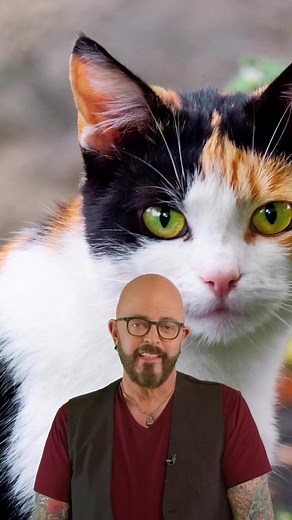 358K views · 13K reactions | Here’s some cool facts about Calico Cats! Let me know what you want to see next! #Calico #CalicoCat #Cats #CatFacts | Jackson Galaxy | Facebook
