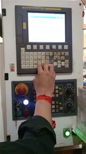 CNC machine operator video