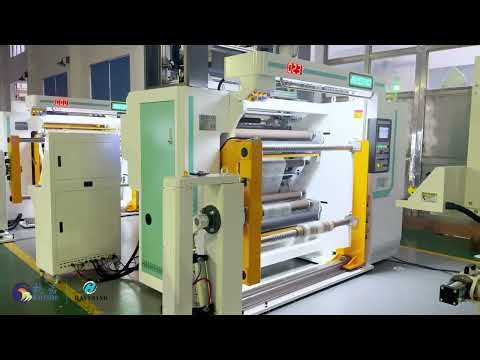 How It Works: Slitting Machine with Integrated Laser Tear Line Scoring HN1300 PLUS