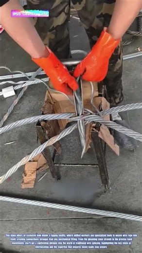 Weaving Steel: How Master Riggers Hand-Craft Industrial Wire Rope Splices